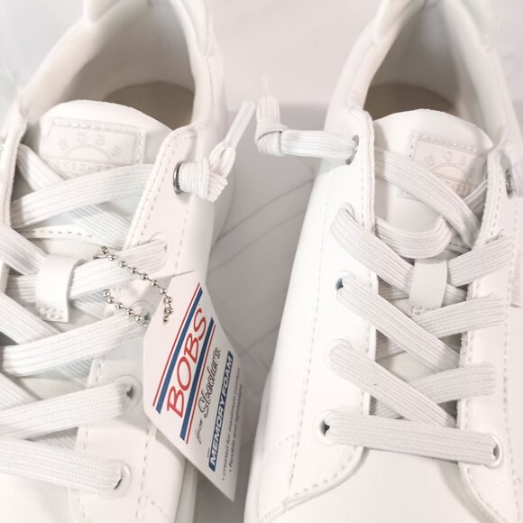 Skechers D’vine Sky-Main Step Sneakers Women’s 10 White Memory Foam Comfort - Picture 8 of 8